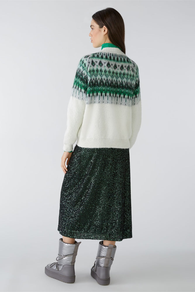 Scandinavian round-neck sweater