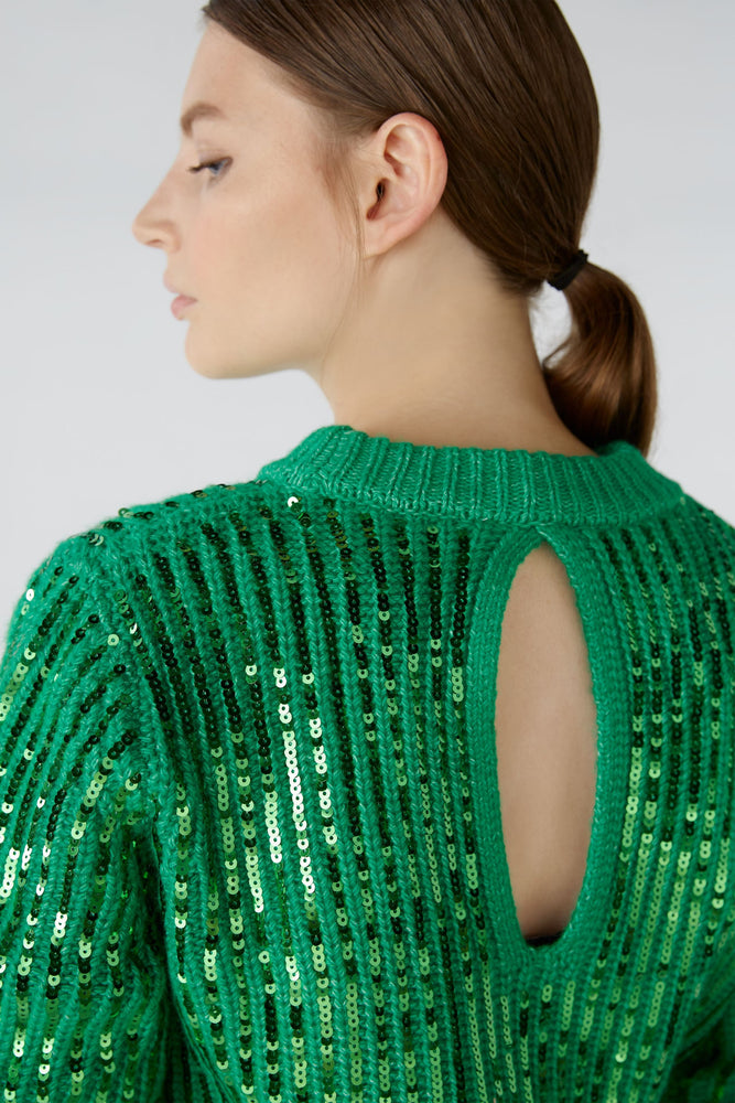 Lucky Charm sequin sweater