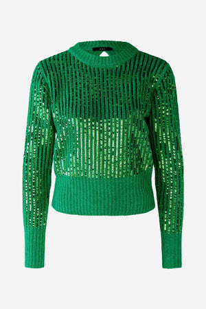 Lucky Charm sequin sweater