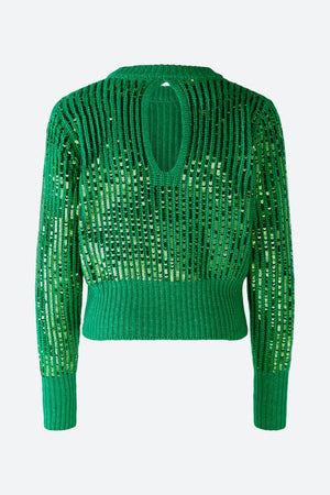 Lucky Charm sequin sweater