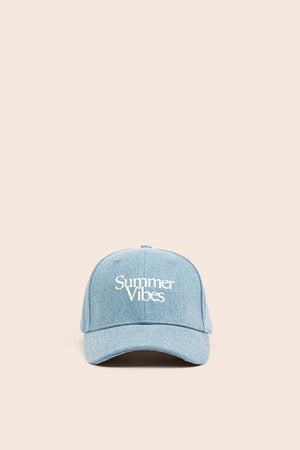 Casquette en denim Summer Vibes