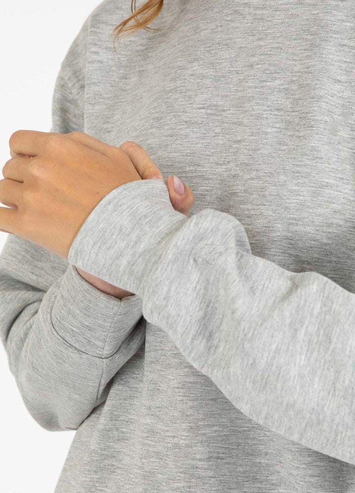 Robe sweat mi-longue