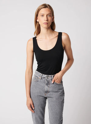Camisole douce à encolure ronde