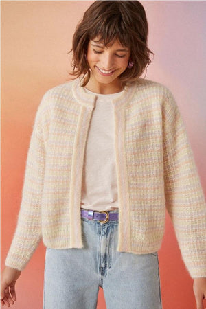 Cardigan sans bouton