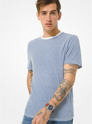 Short sleeve tee with stripes MK