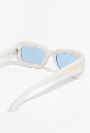 Pearl Blue Lens MINNIE Sunglasses