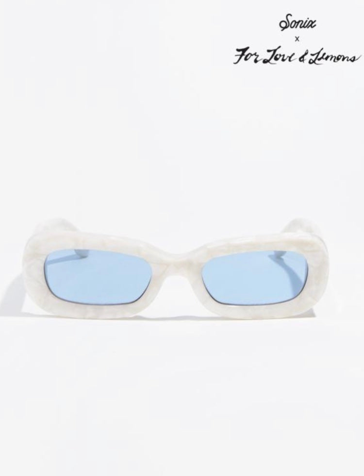 Pearl Blue Lens MINNIE Sunglasses