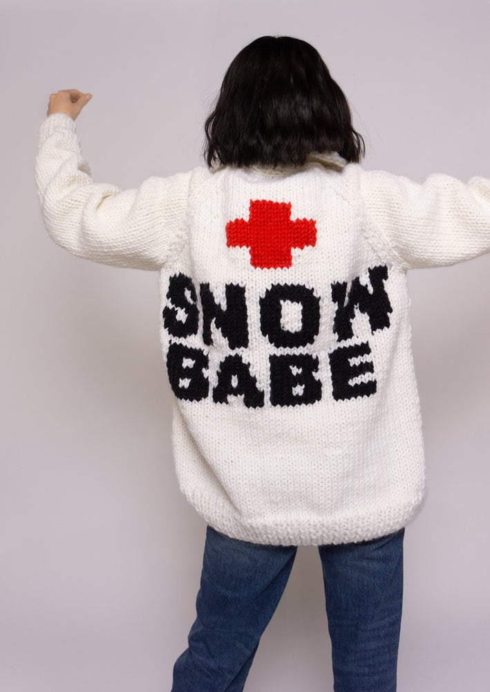 Cardigan tricot classique SNOW BABE