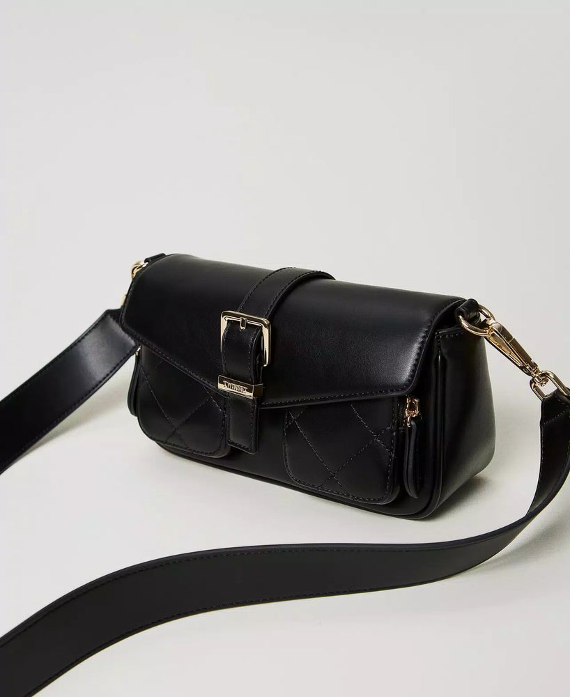 Sac à main à double compartiments zippés