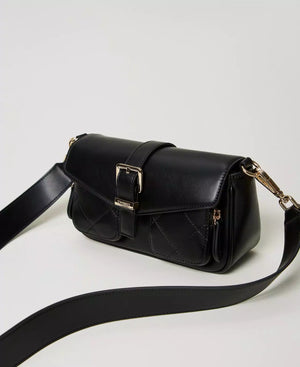 Sac à main à double compartiments zippés