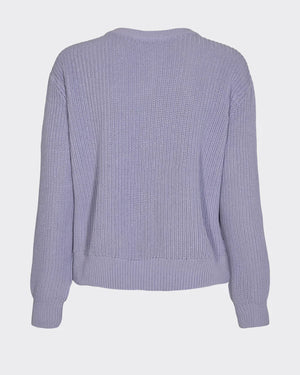 Chandail en tricot de coton organique MIKALA